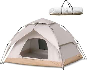 好評✨ 瞬間開閉 1秒テント アウトドア キャンプ グリーン&グレー アウトドア】【キャンプ用品】キャンプアウト ポップアップ